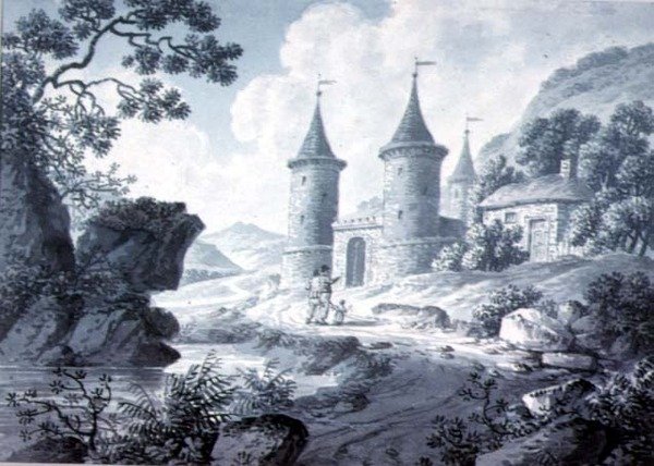 Schizzi di paesaggi da Joseph Francis Burrel