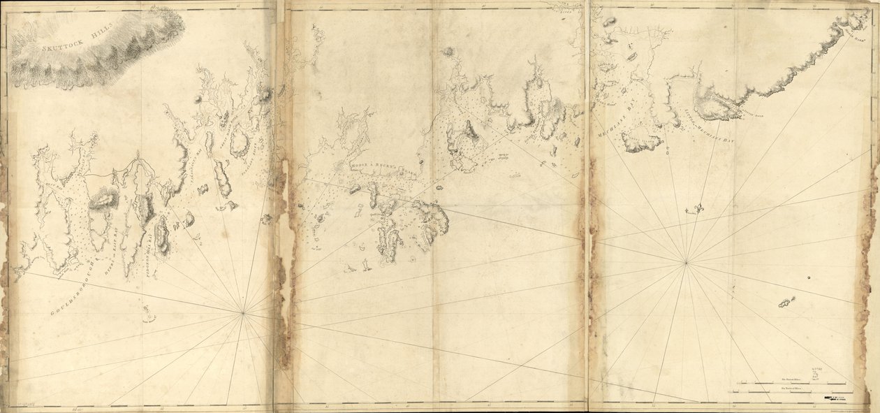 (Costa del Maine da Moose Cove a Gouldsboro Bay. LOC 77692978 da Joseph Frederick Barres