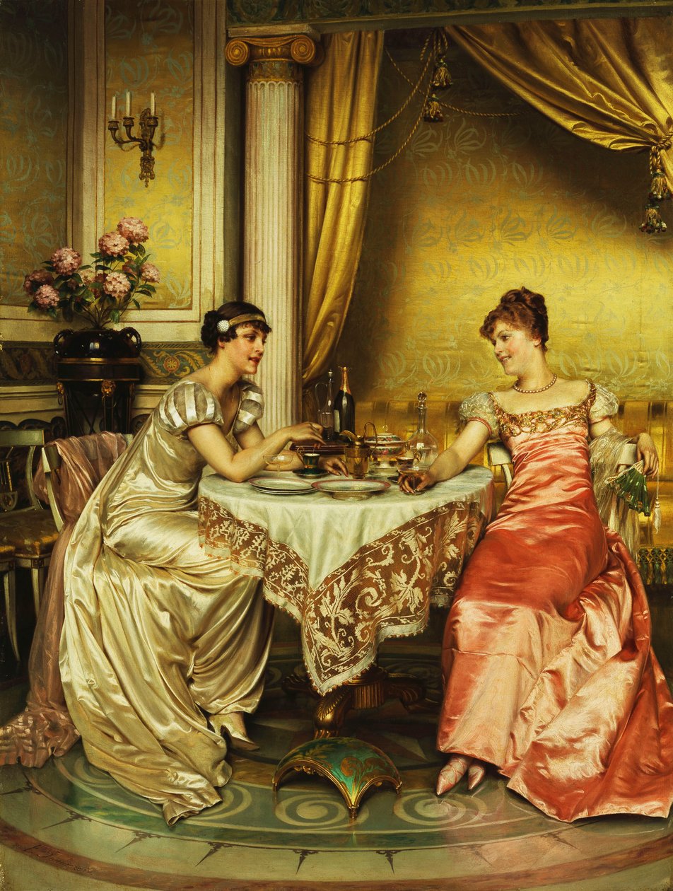 Tête-à-tête da Joseph Frederick Charles Soulacroix