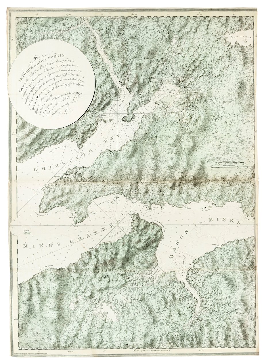 Veduta della città e del porto di Halifax, dalla riva di Dartmouth da Joseph Frederick Wallet DesBarres
