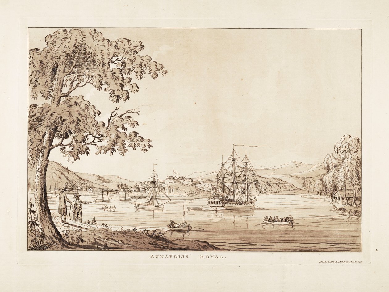 Annapolis Royal da Joseph Frederick Wallet DesBarres
