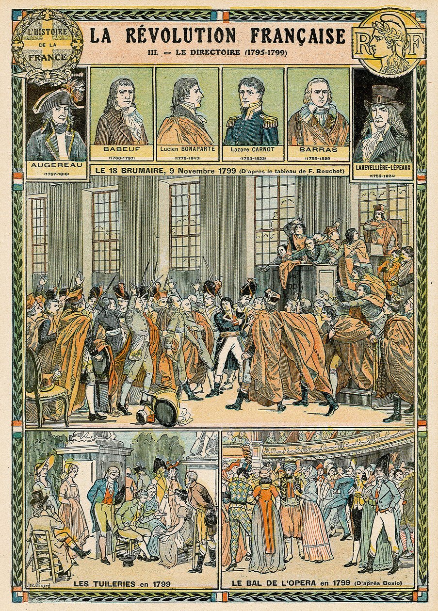 Il Direttorio, la Rivoluzione francese da Joseph Girard
