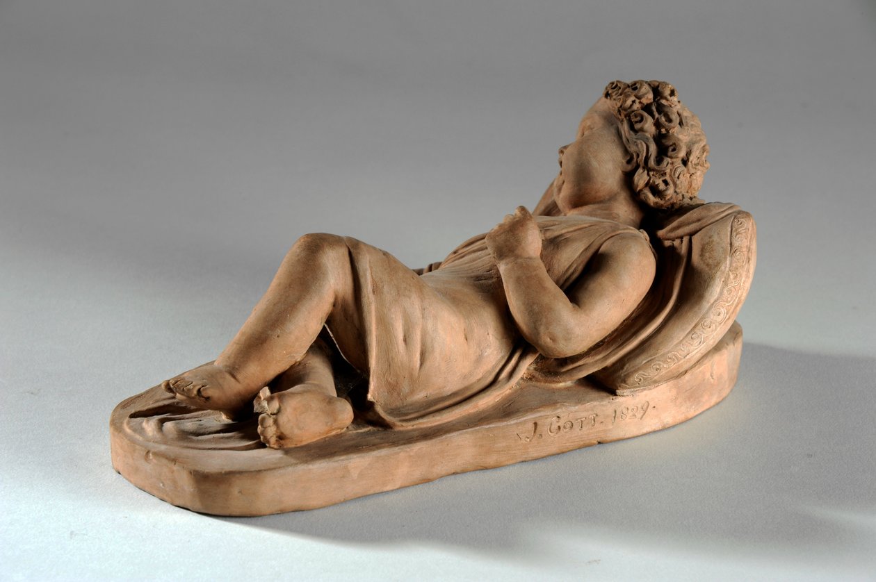 Maquette per Jane Gott come una bambina nel bosco da Joseph Gott