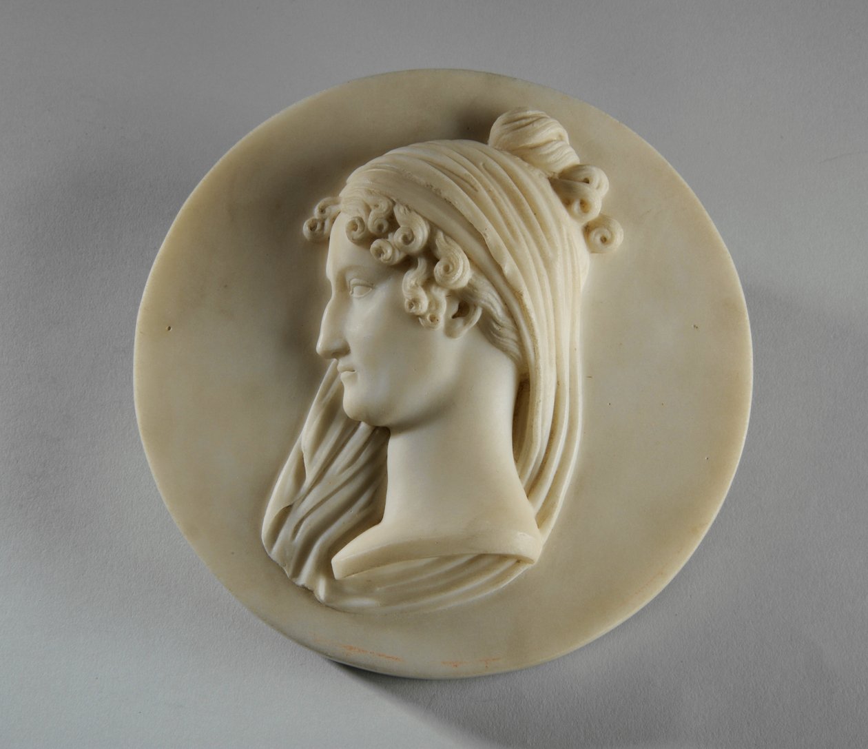Ritratto medaglione di Mrs Elizabeth Allan da Joseph Gott