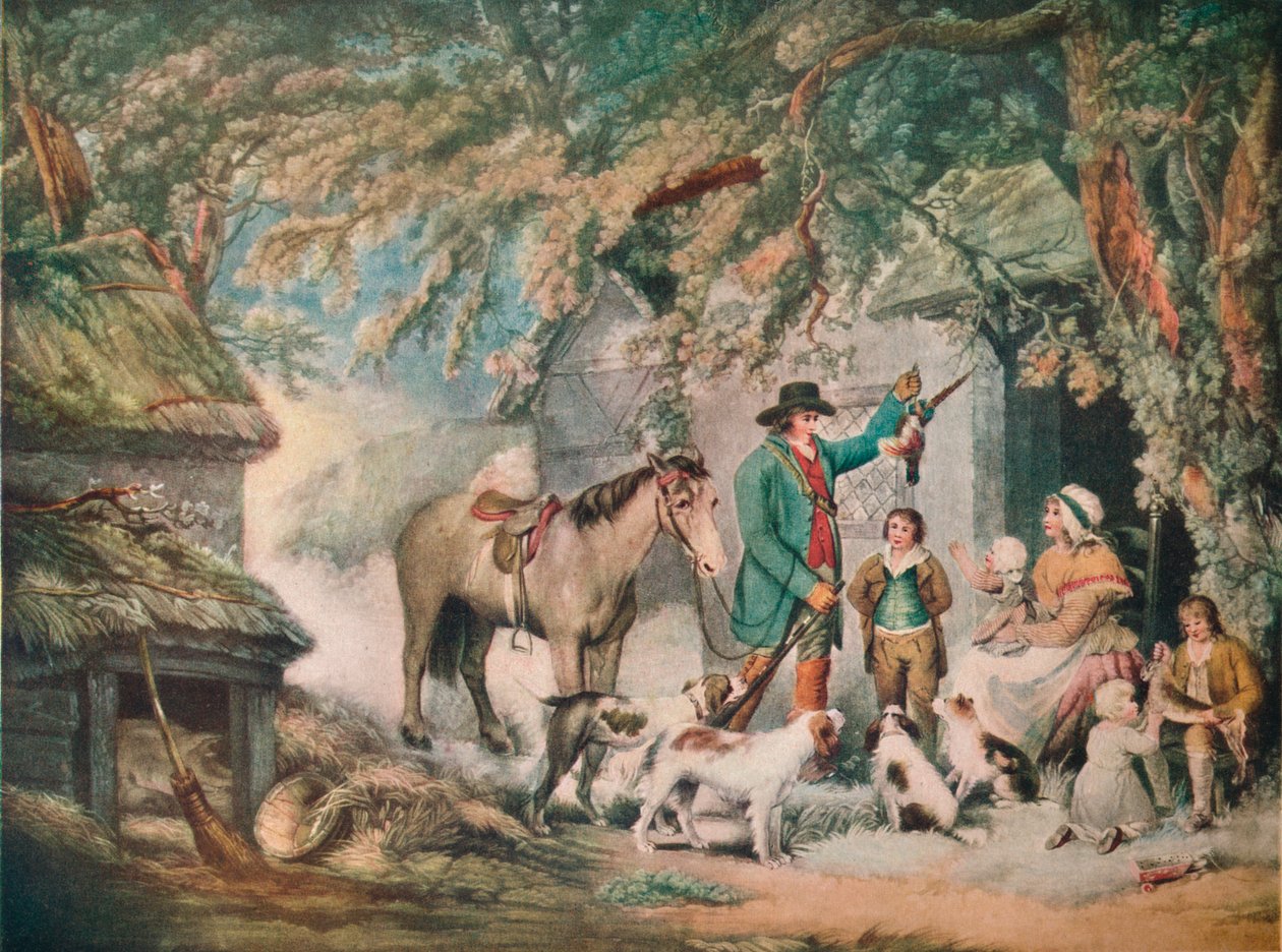 Sera o il ritorno dello sportivo, 1795, 1919 da Joseph Grozer