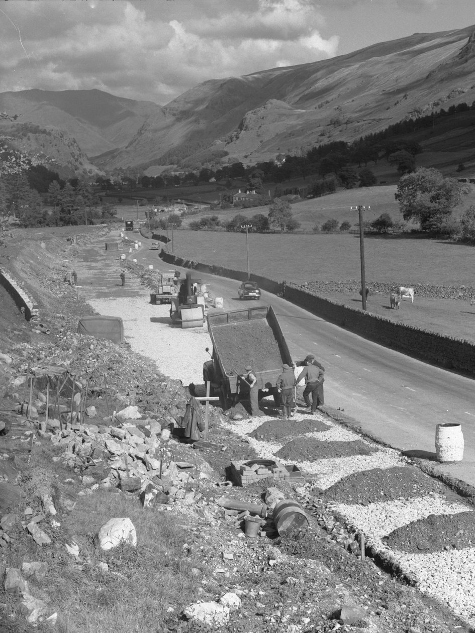 Costruzione di strade vicino a Thirlmere da Joseph Hardman