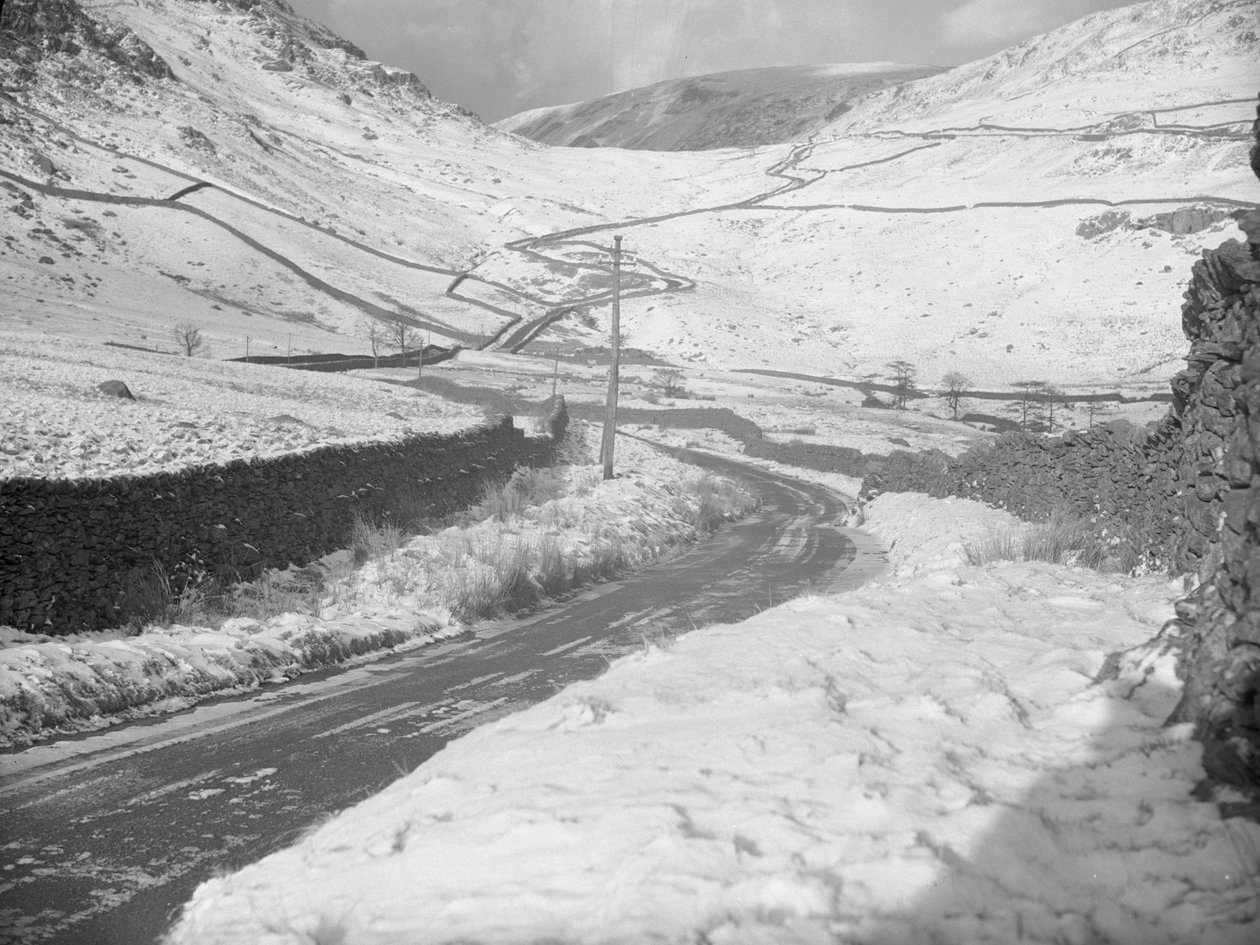 Vista su "The Struggle" da Ambleside verso Kirkstone da Joseph Hardman