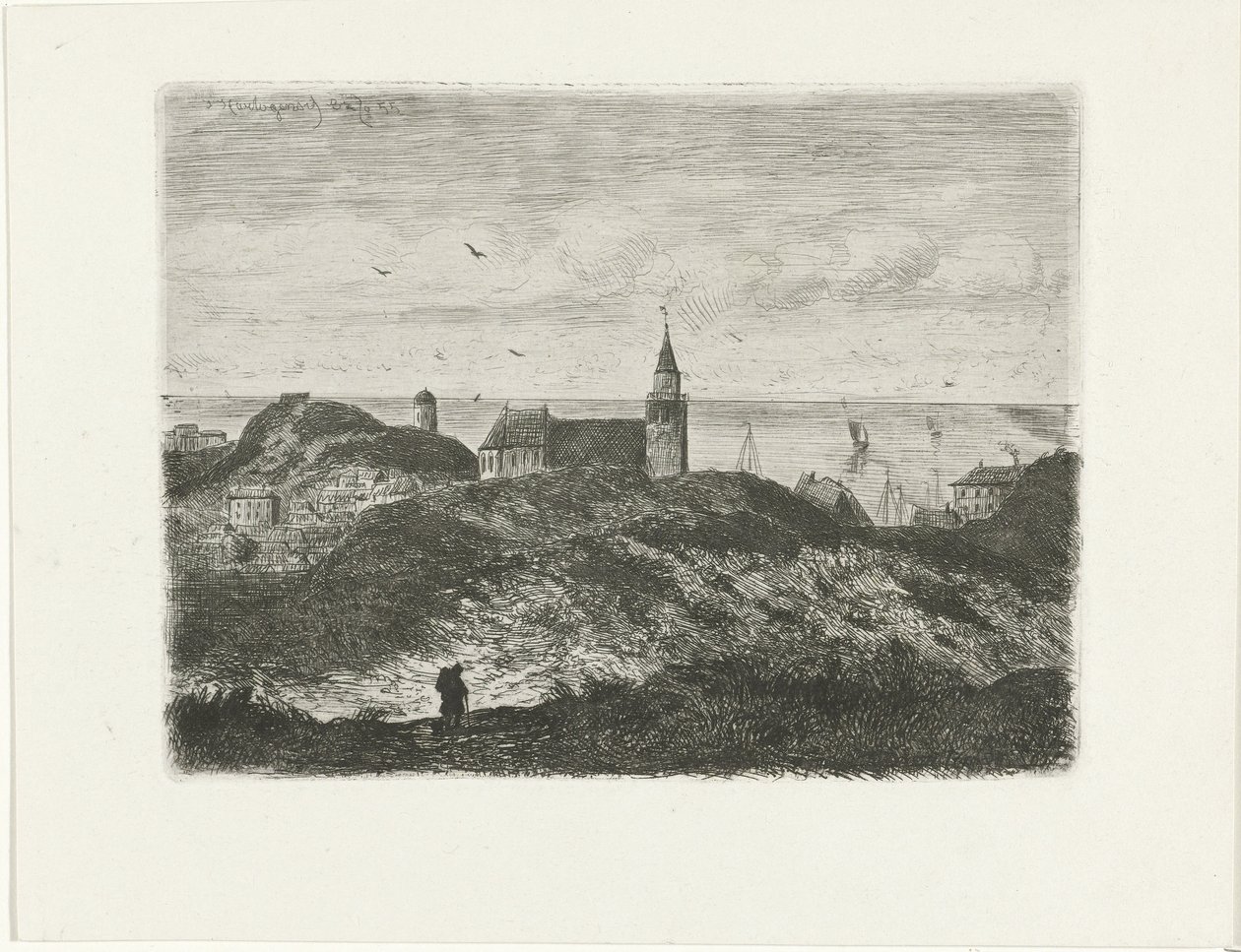 Veduta di Scheveningen da Joseph Hartogensis