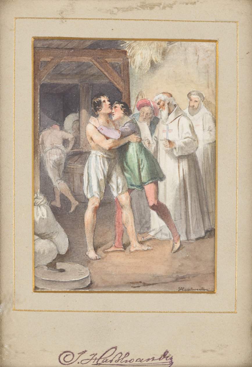 Liberazione di prigionieri cristiani da parte di rappresentanti dell