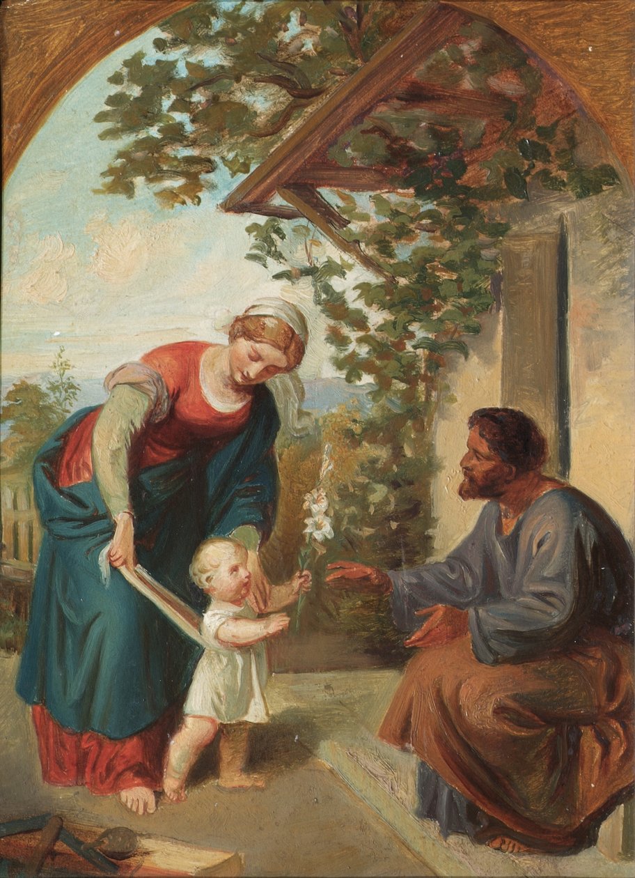 Sacra Famiglia da Joseph Hasslwander