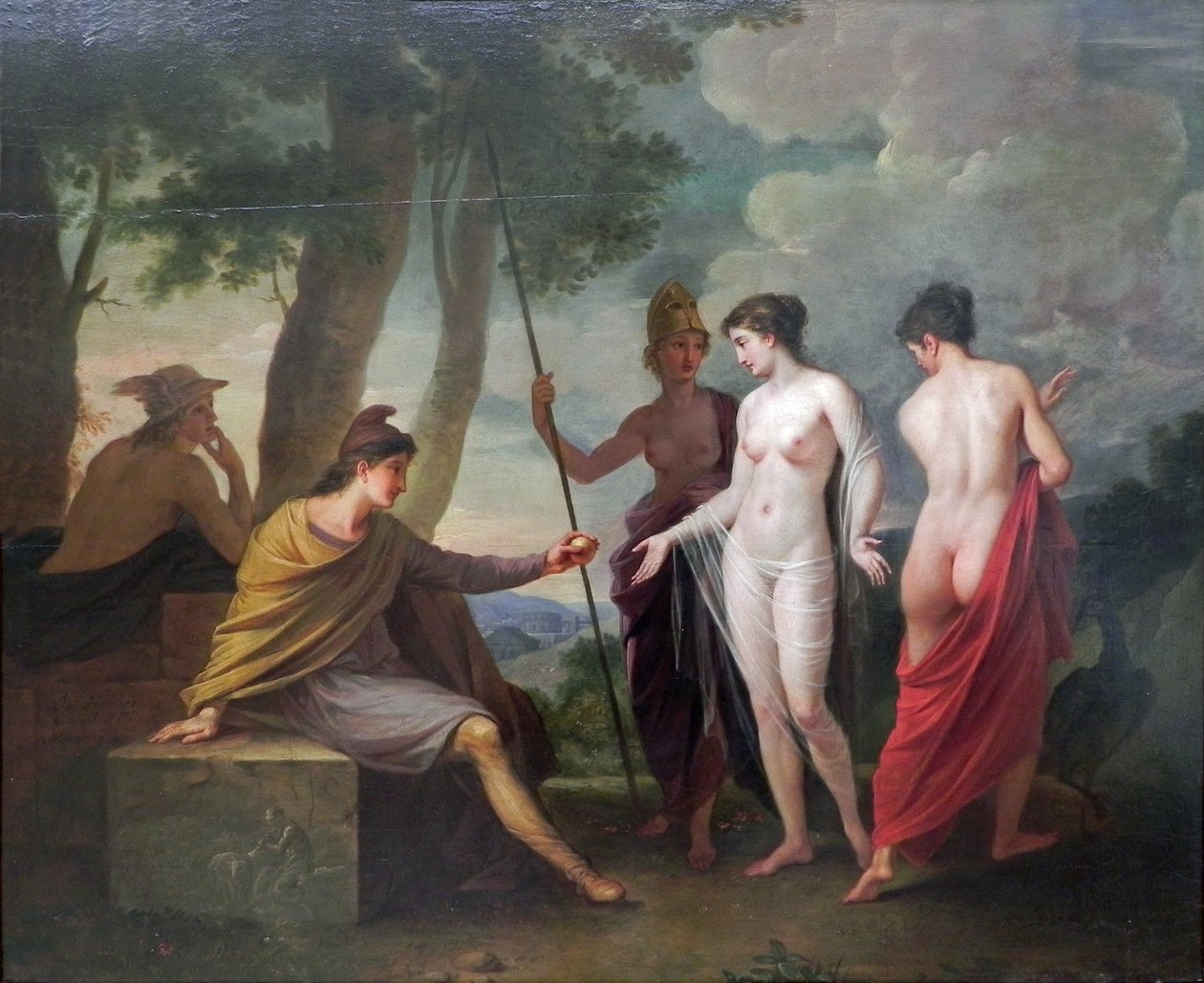 Tedesco: Das Urteil des Paris Il giudizio di Parigi da Joseph Hauber