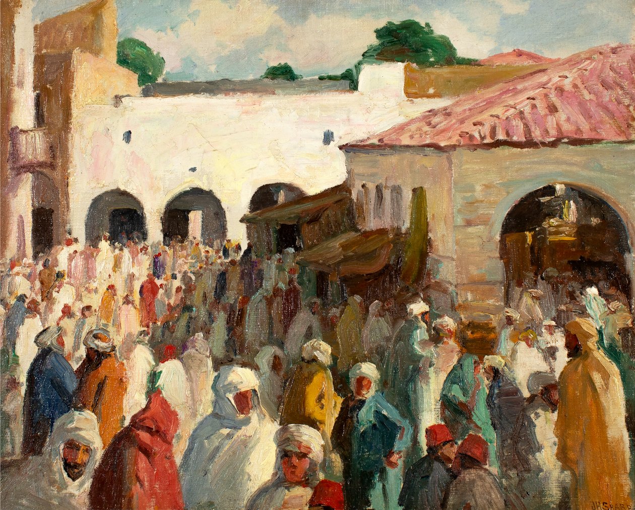 Sidi-bou-Said (Tunisia) da Joseph Henry Sharp