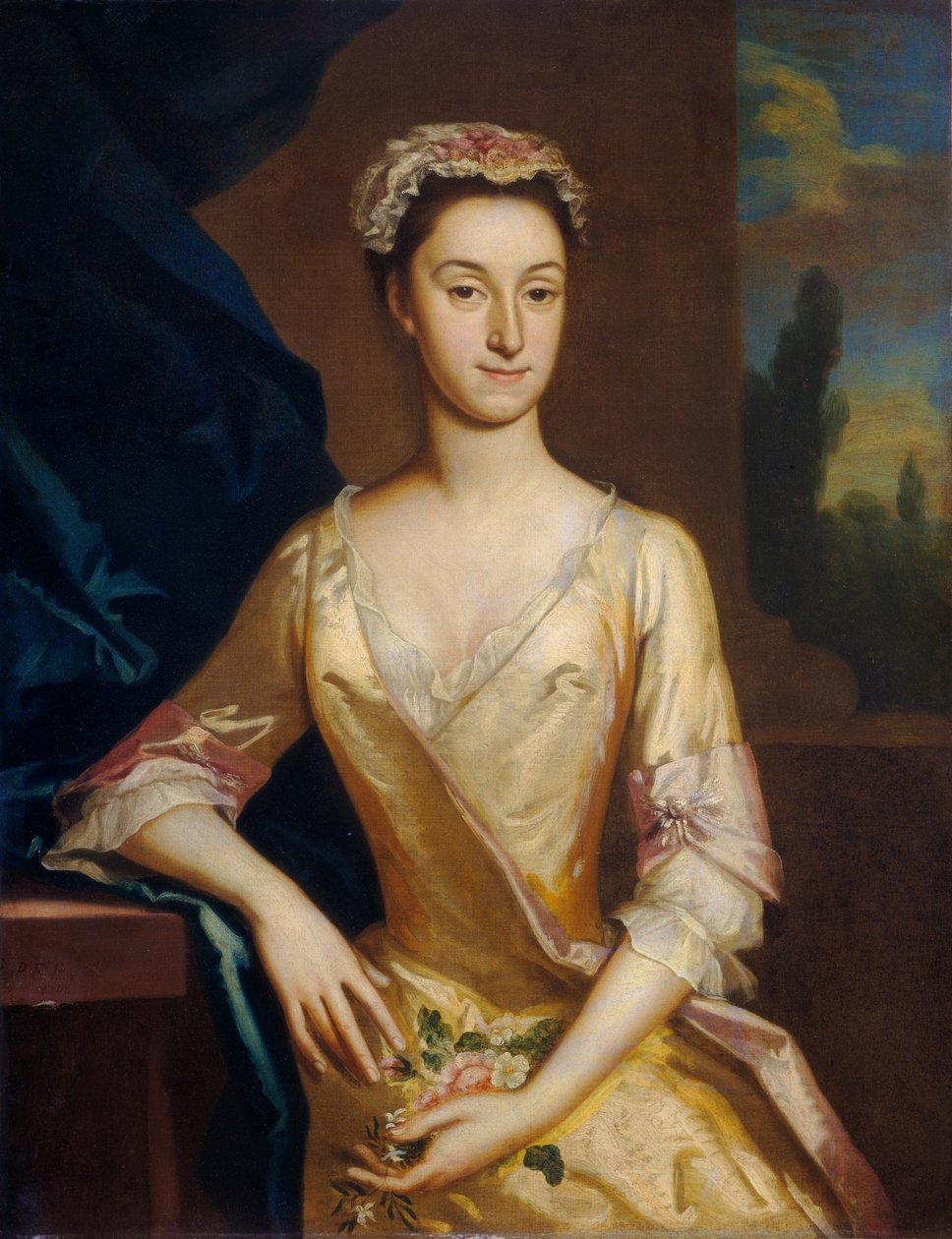 Ritratto di signora, 1730-1735 circa (olio su tela) da Joseph Highmore