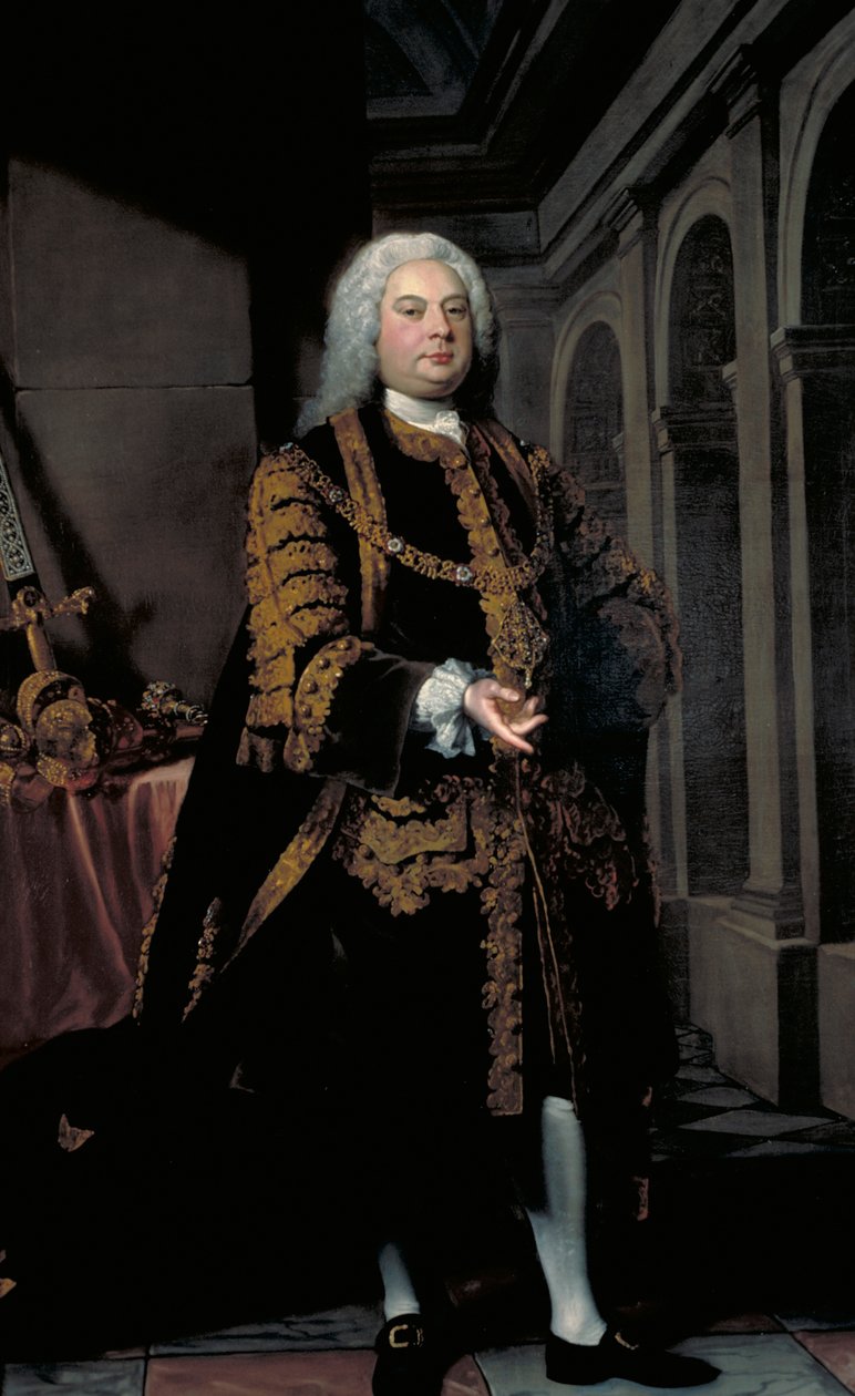 Sir John Barnard, Lord Mayor da Joseph Highmore