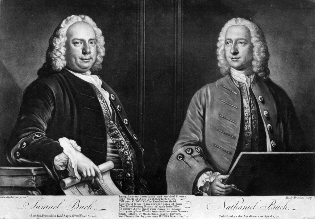 I fratelli Buck, inciso da Richard Houston, 1774 da Joseph Highmore