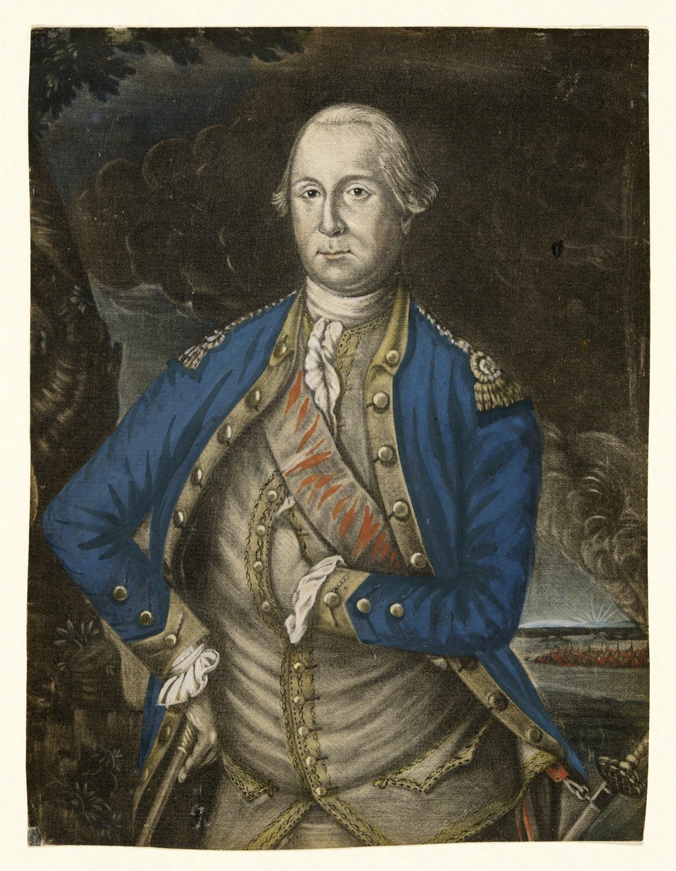 Sua Eccellenza George Washington Esquire, pub. 1776 da Joseph Hiller