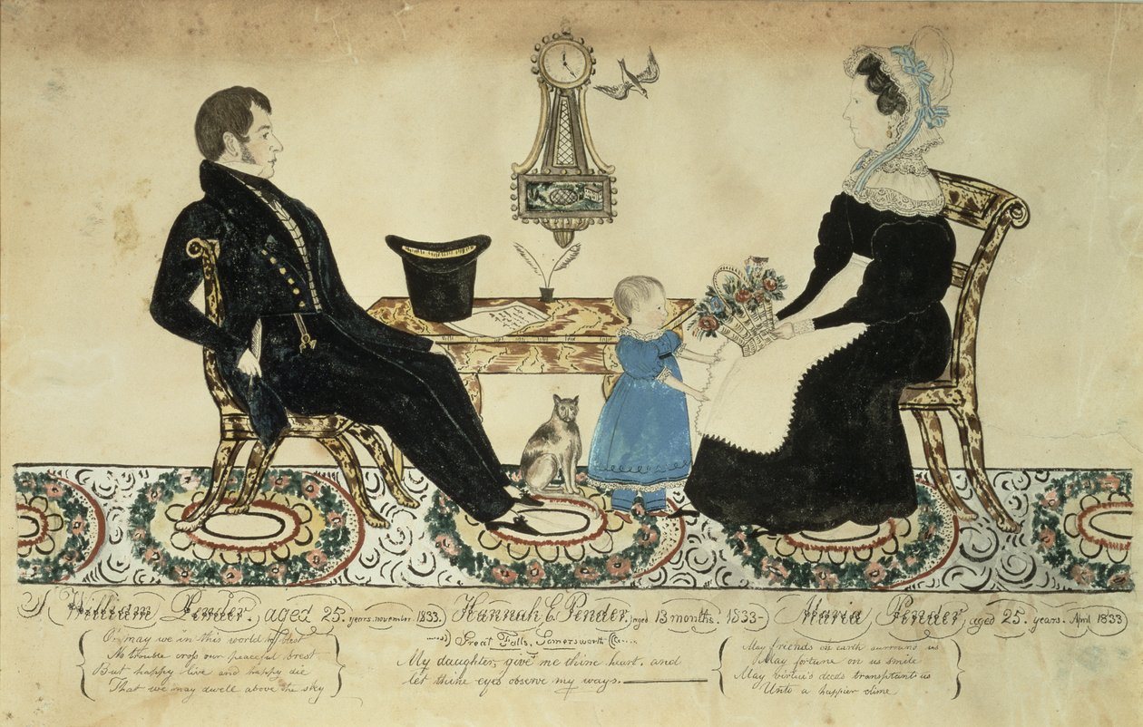 Famiglia William Pender da Joseph Hilliard Davis