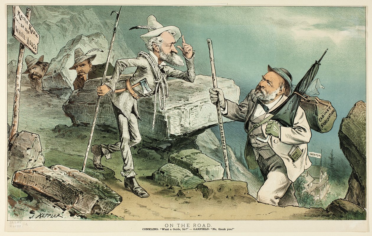 In viaggio, da Puck da Joseph Keppler