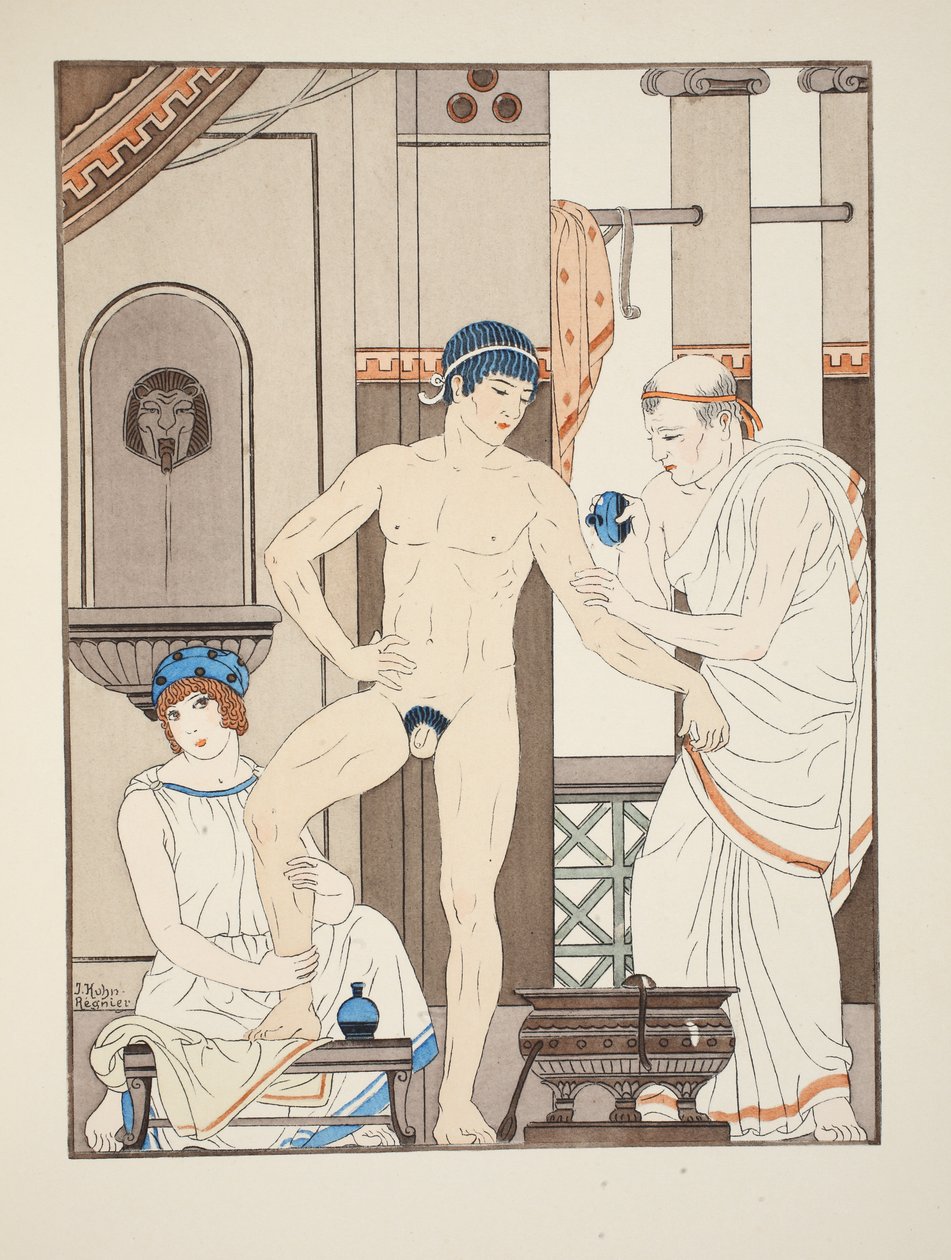 Massaggio, illustrazione da 