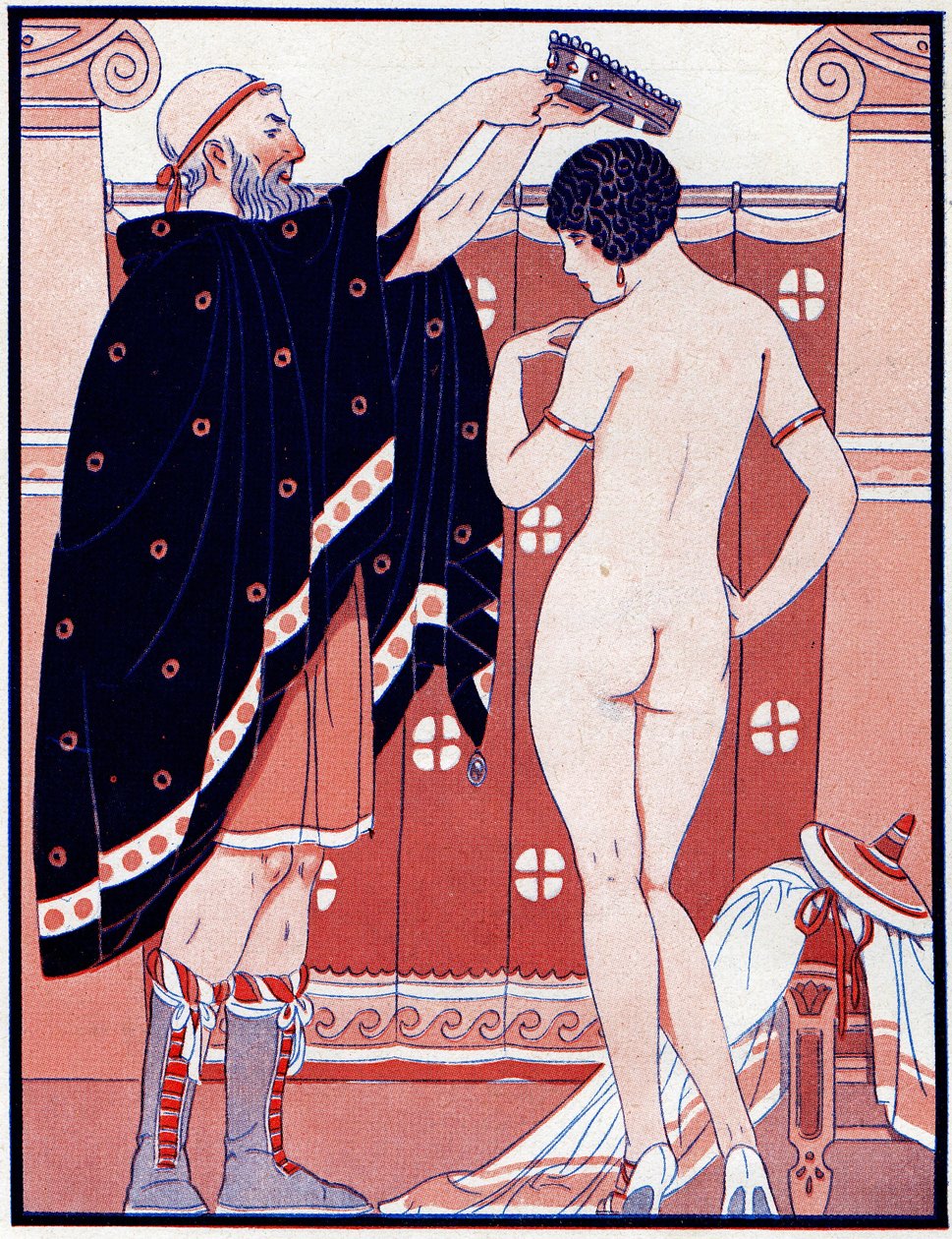 Tre premi femminili - Premio per la bellezza - illustrazione da la Vie Parisienne, 1929 da Joseph Kuhn Regnier
