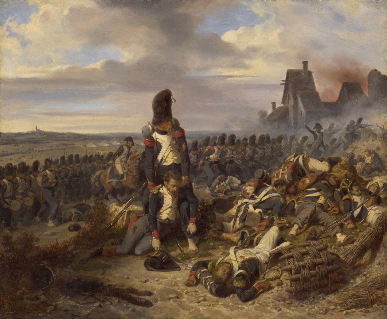 Scena di battaglia da Joseph Louis Hippolyte Bellange