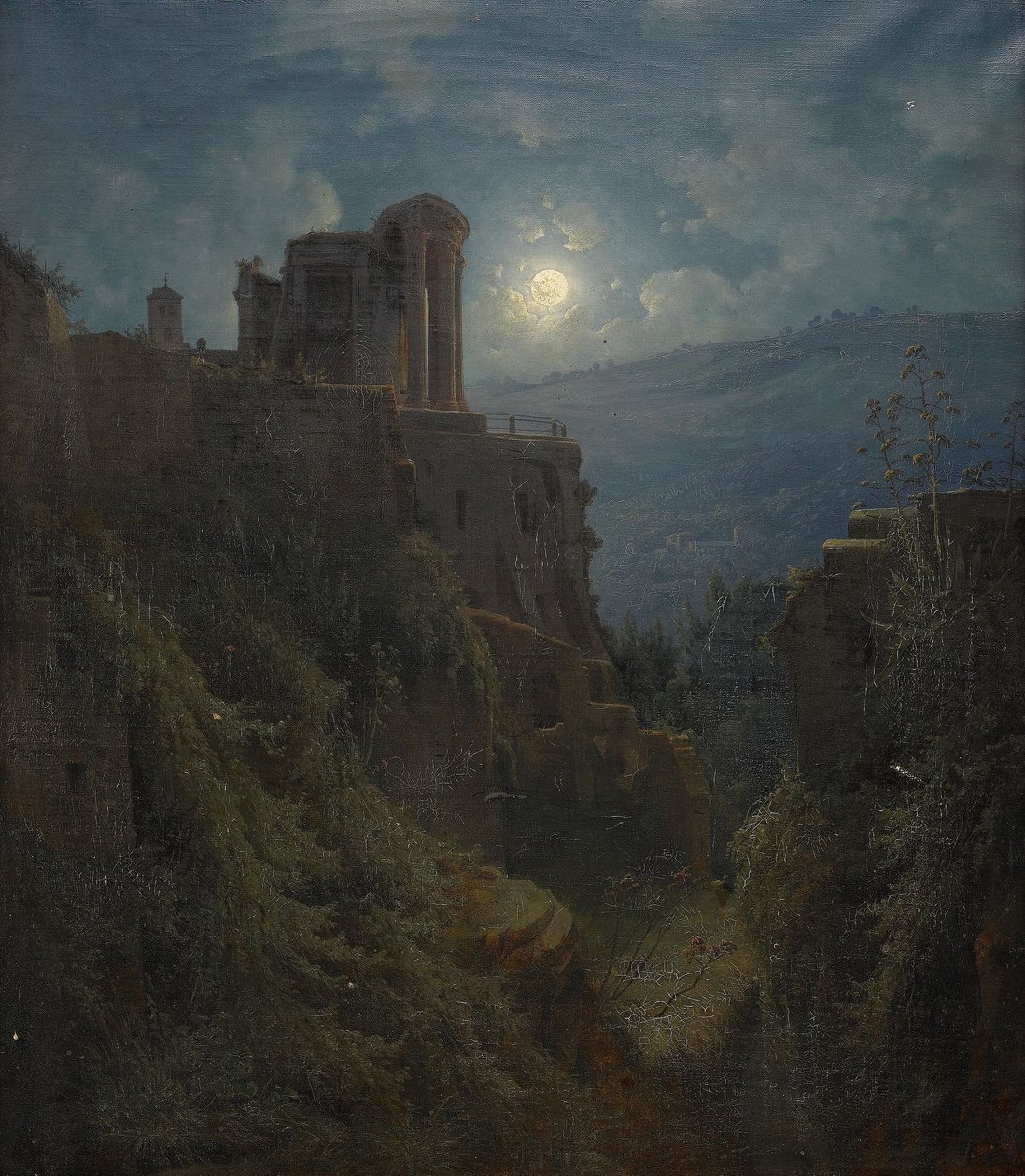 Svedese: rovine italiane al chiaro di luna da Joseph Magnus Stäck
