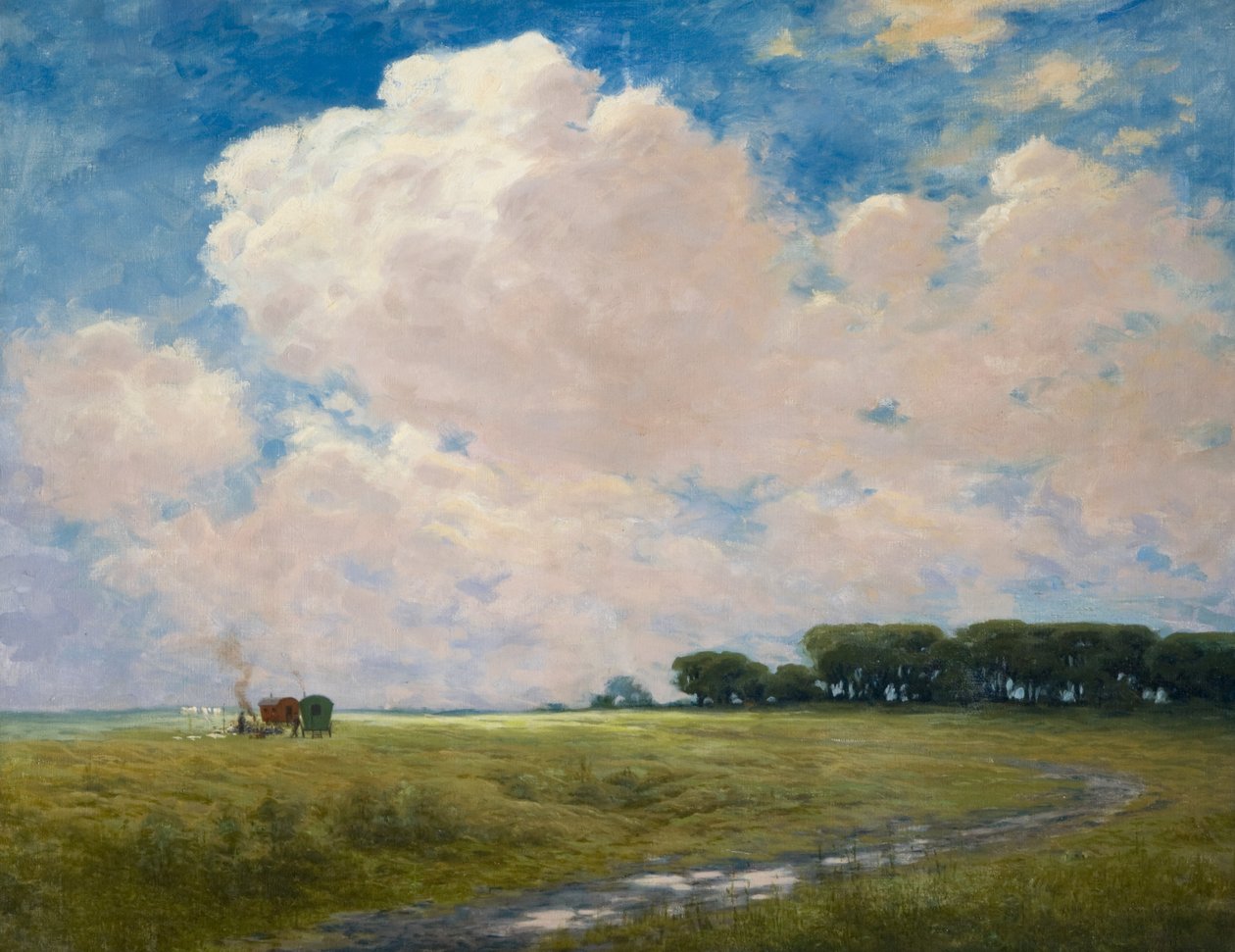 Accampamento zingaro a Curragh da Joseph Malachy Kavanagh