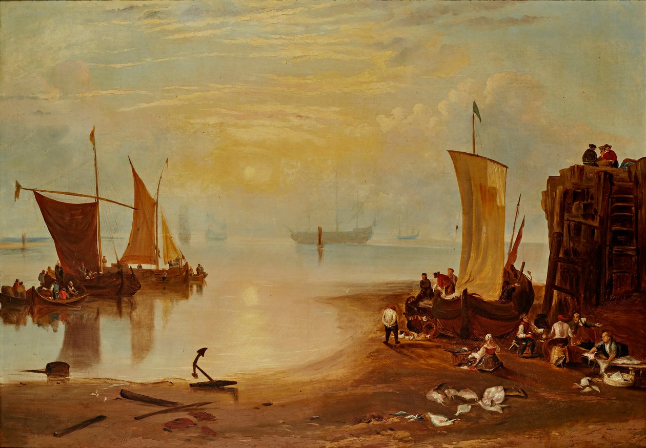 Il sole che sorge attraverso il vapore da Joseph Mallord William (after) Turner