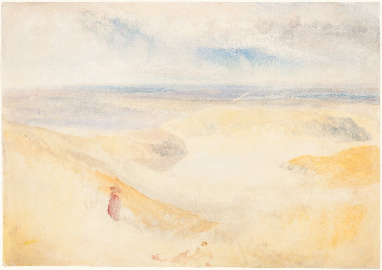 Un fiume dello Yorkshire da Joseph Mallord William Turner