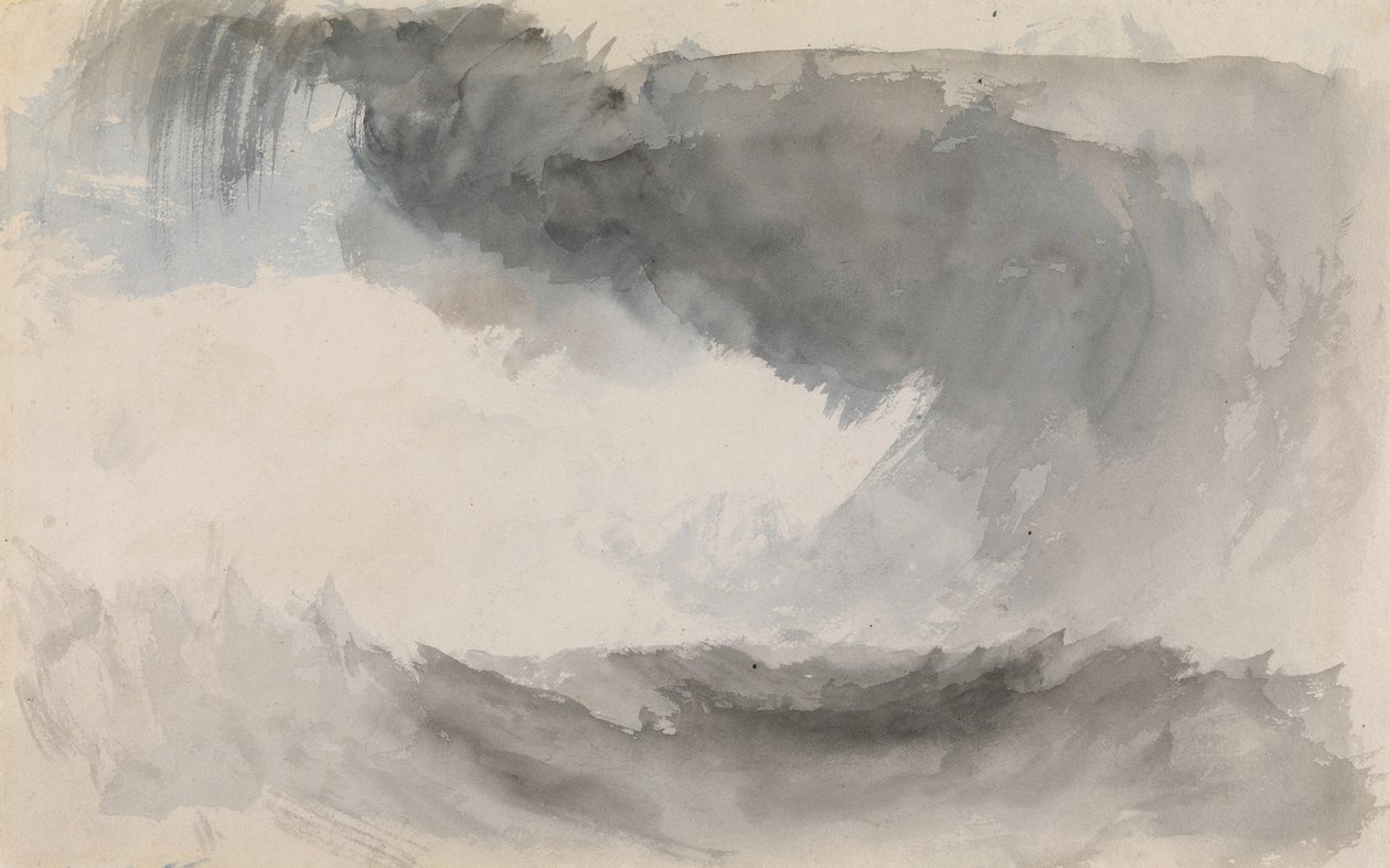 Una tempesta in mare da Joseph Mallord William Turner