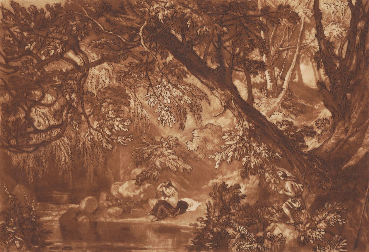 Aesacus ed Hesperie da Joseph Mallord William Turner