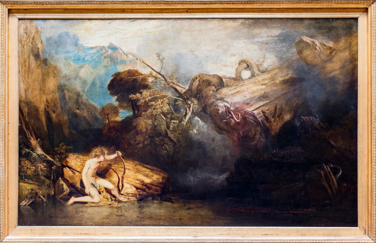 Apollo e Pitone (olio su tela) da Joseph Mallord William Turner