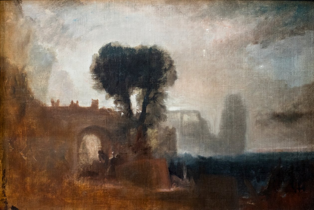 Arca con alberi marini, 1827-28 circa (olio su tela) da Joseph Mallord William Turner