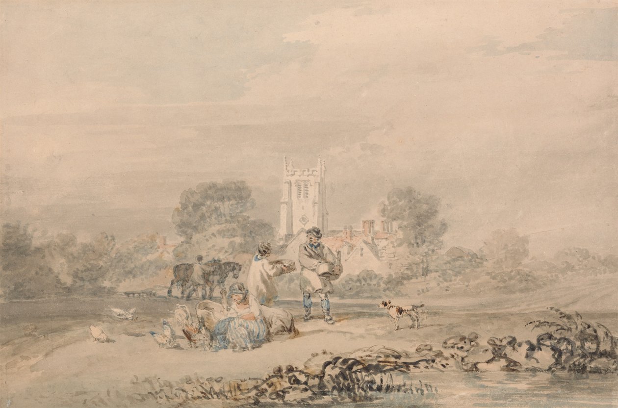 Semina autunnale del grano da Joseph Mallord William Turner