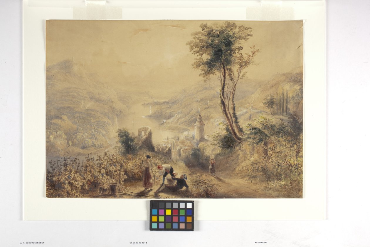 Berncastle (Oberwesel) da Joseph Mallord William Turner