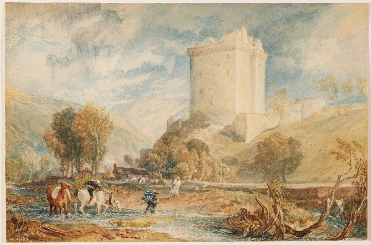Castello di Borthwick da Joseph Mallord William Turner