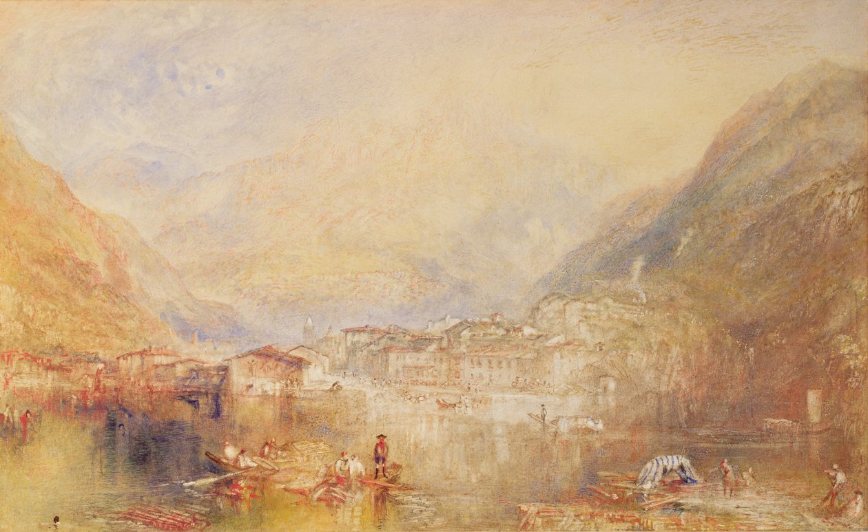 Brunnen dal Lago di Lucerna, 1845 da Joseph Mallord William Turner