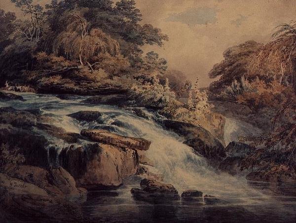 Cascata a Hampton Court da Joseph Mallord William Turner