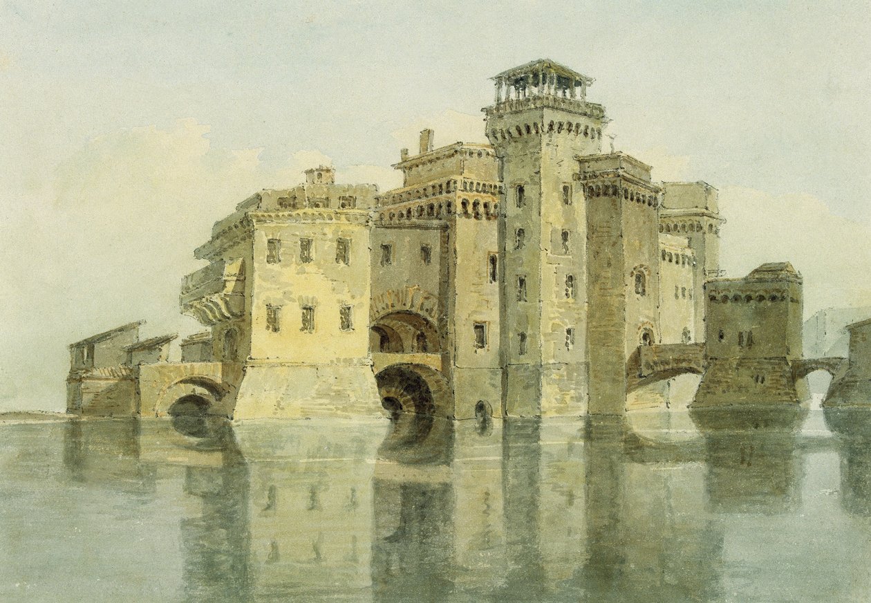 Castello, data sconosciuta da Joseph Mallord William Turner