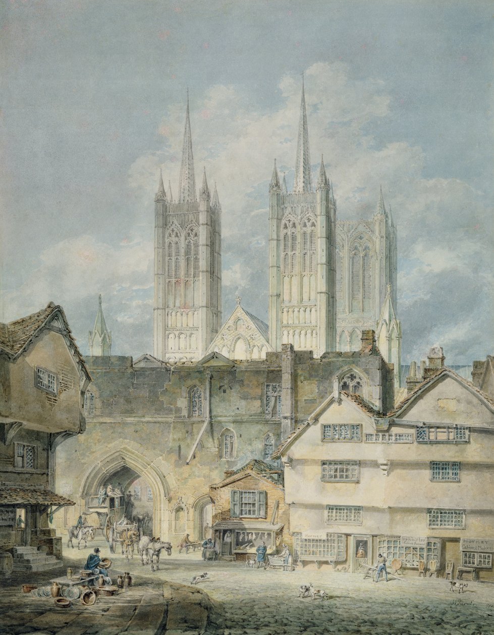 Cattedrale di Lincoln da Joseph Mallord William Turner