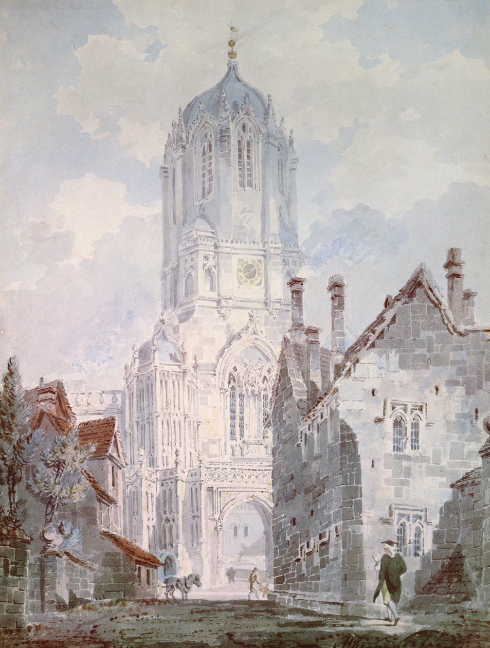 Christ Church, Oxford, 1795 da Joseph Mallord William Turner