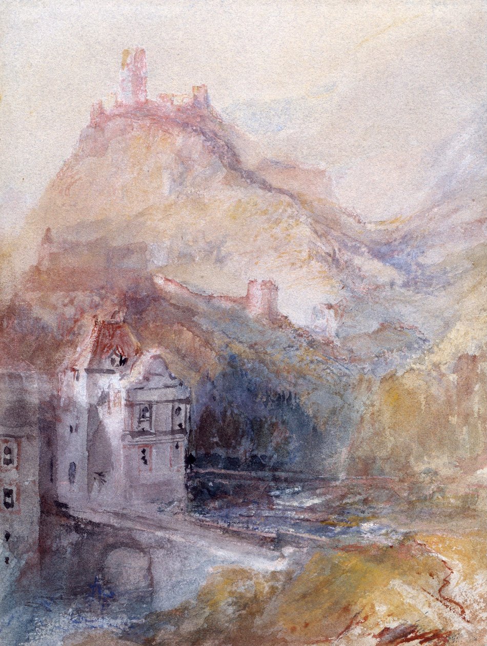 Cochem sulla Mosella da Joseph Mallord William Turner