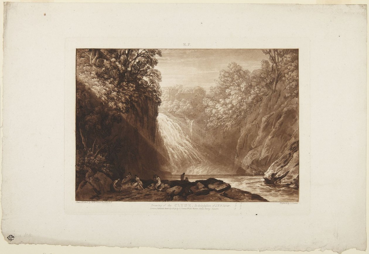 Disegno del Clyde da Joseph Mallord William Turner