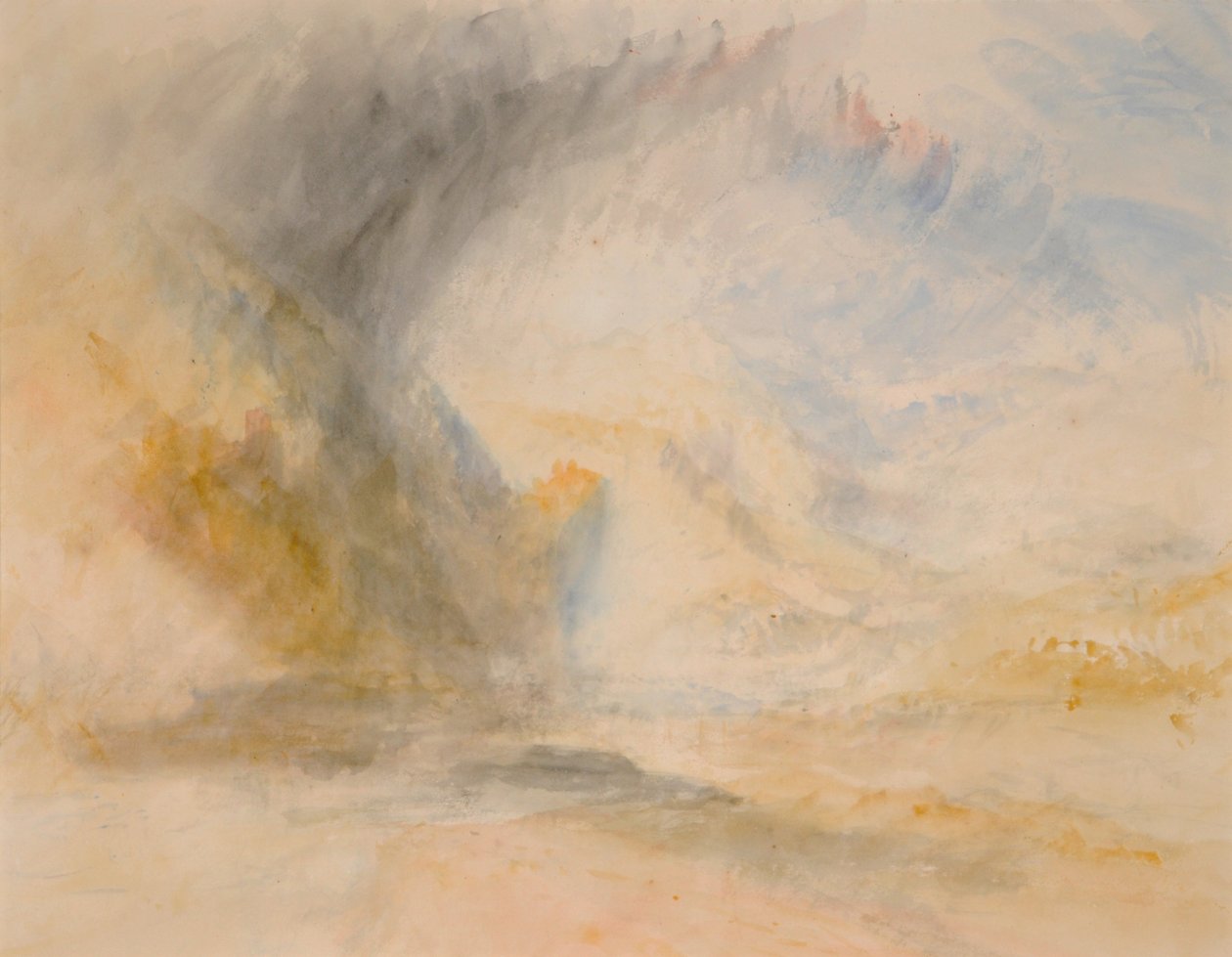 Piede del San Gottardo (c.1842) da Joseph Mallord William Turner