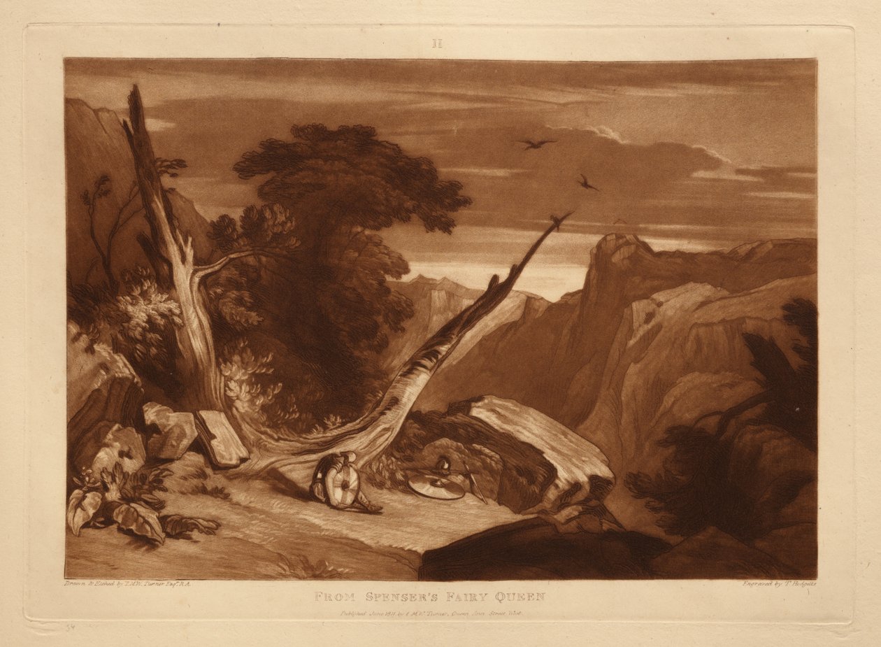 Dalla Regina delle fate di Spenser da Joseph Mallord William Turner