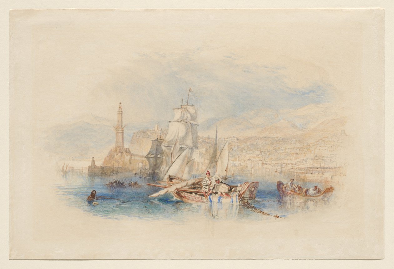Genova da Joseph Mallord William Turner