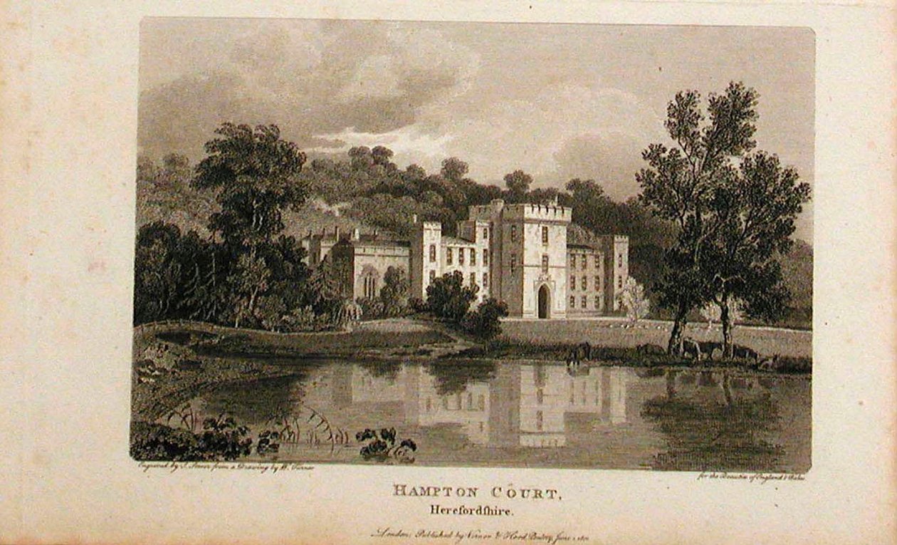 Hampton Court, Herefordshire da Joseph Mallord William Turner