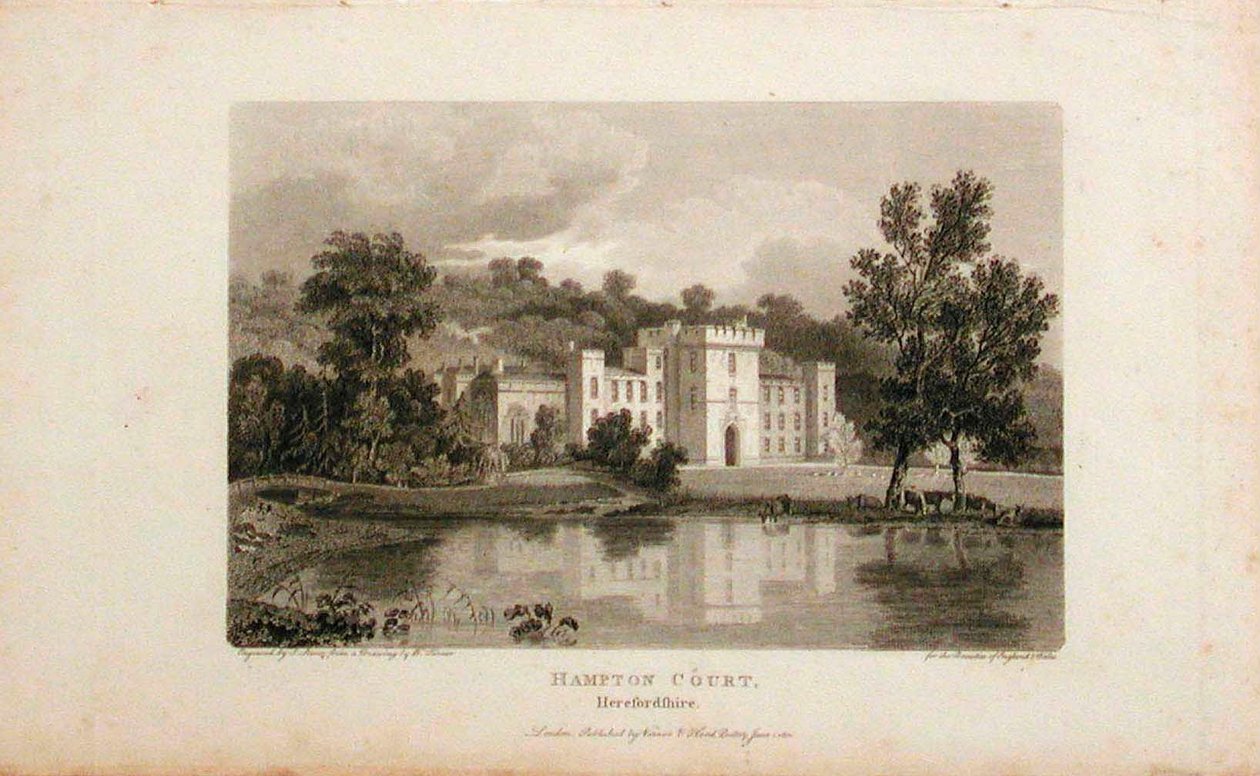 Hampton Court, Herefordshire da Joseph Mallord William Turner