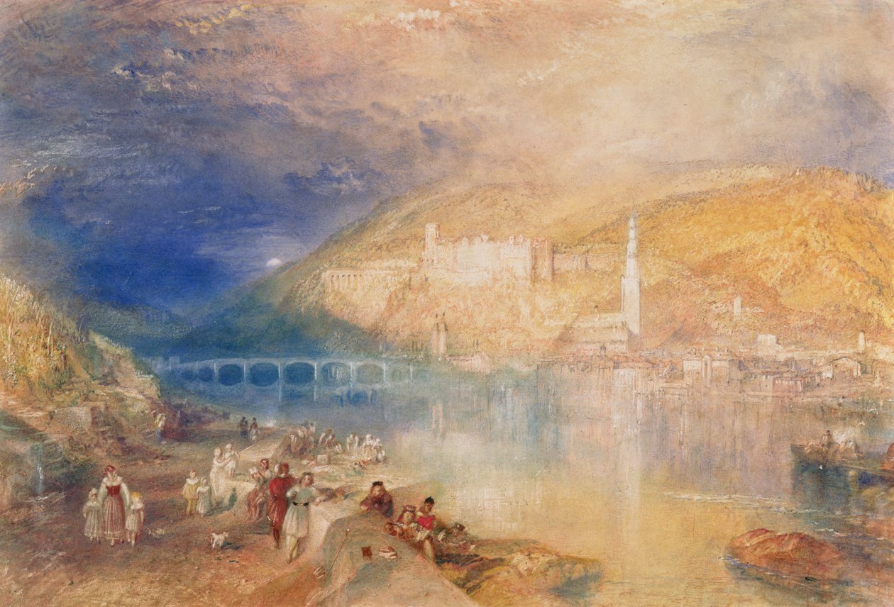 Heidelberg: tramonto da Joseph Mallord William Turner