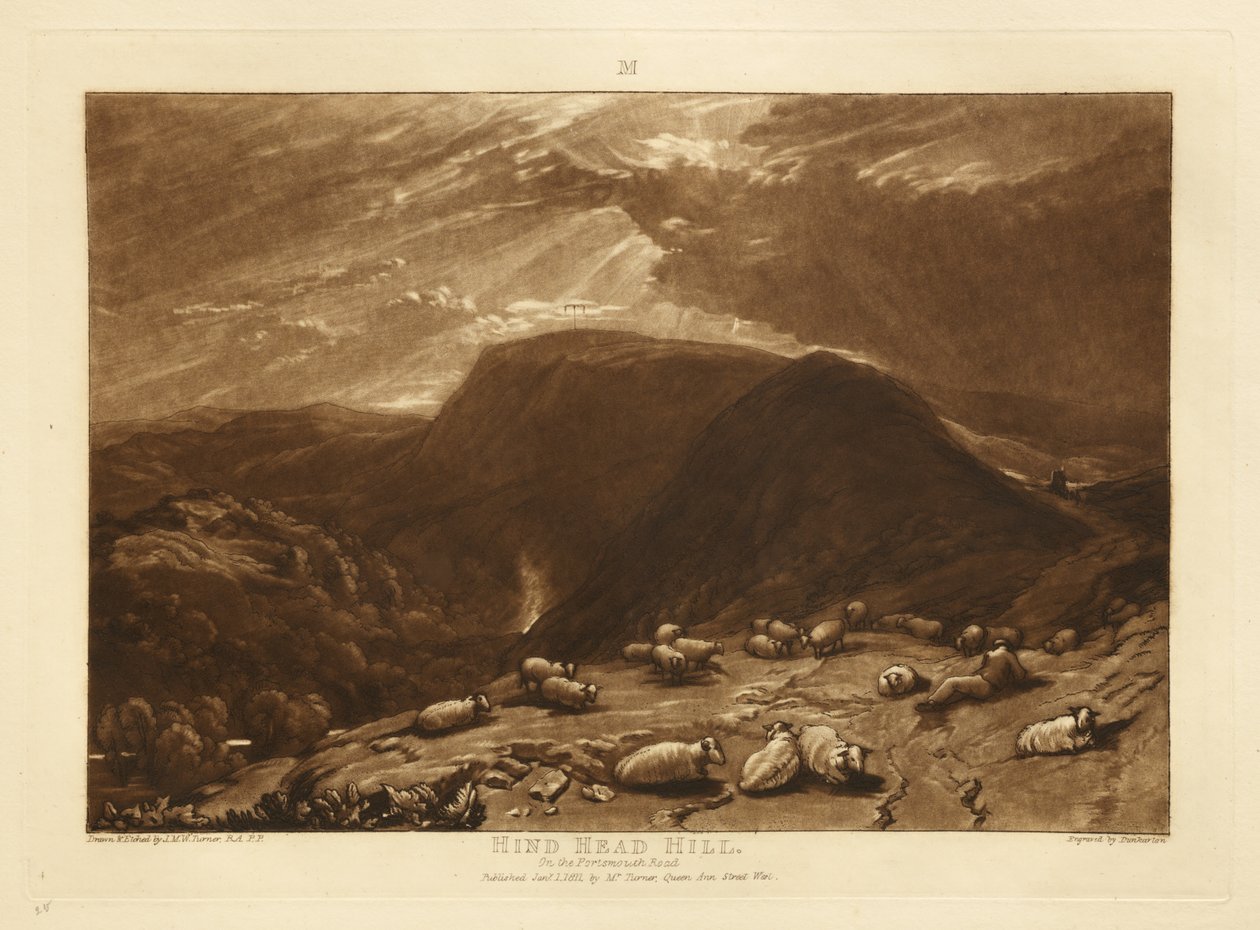 Collina di Hindhead da Joseph Mallord William Turner